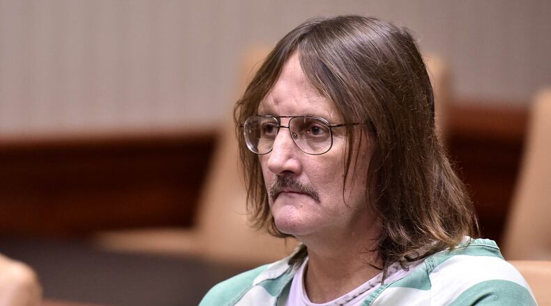 William “Billy” Tucker is charged with two counts of aggravated arson and murder for allegedly starting the fire at his uncle’s residence at 1310 Pater Ave., where Hamilton firefighter Patrick Wolterman died. NICK GRAHAM/STAFF