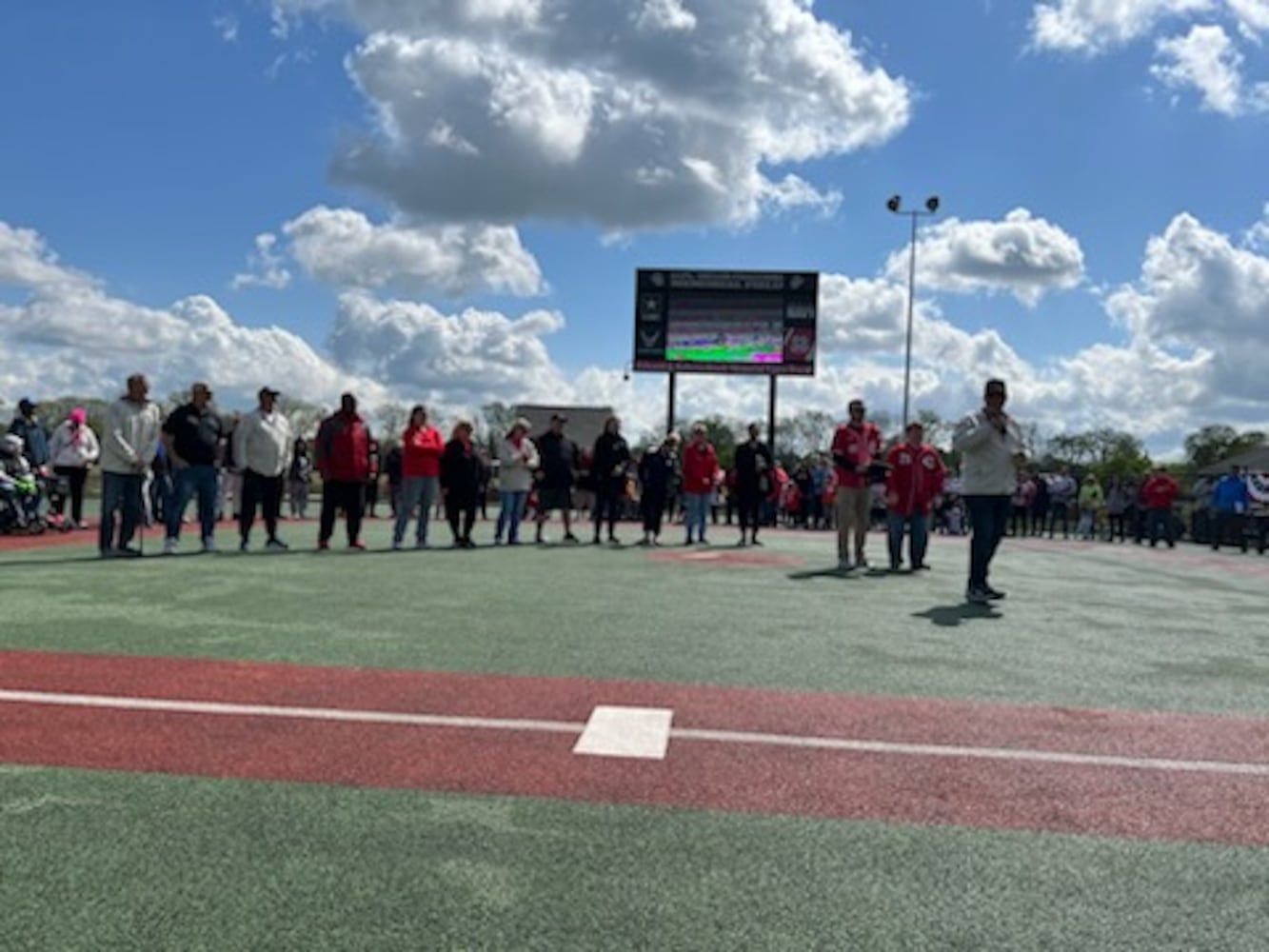 Nuxhall fields parade and opening day