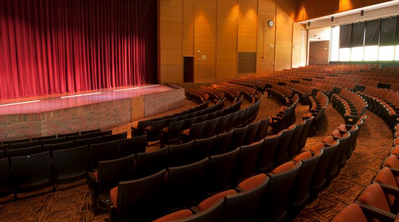 Central State University's Paul Robeson Cultural & Performing Arts Center auditorium