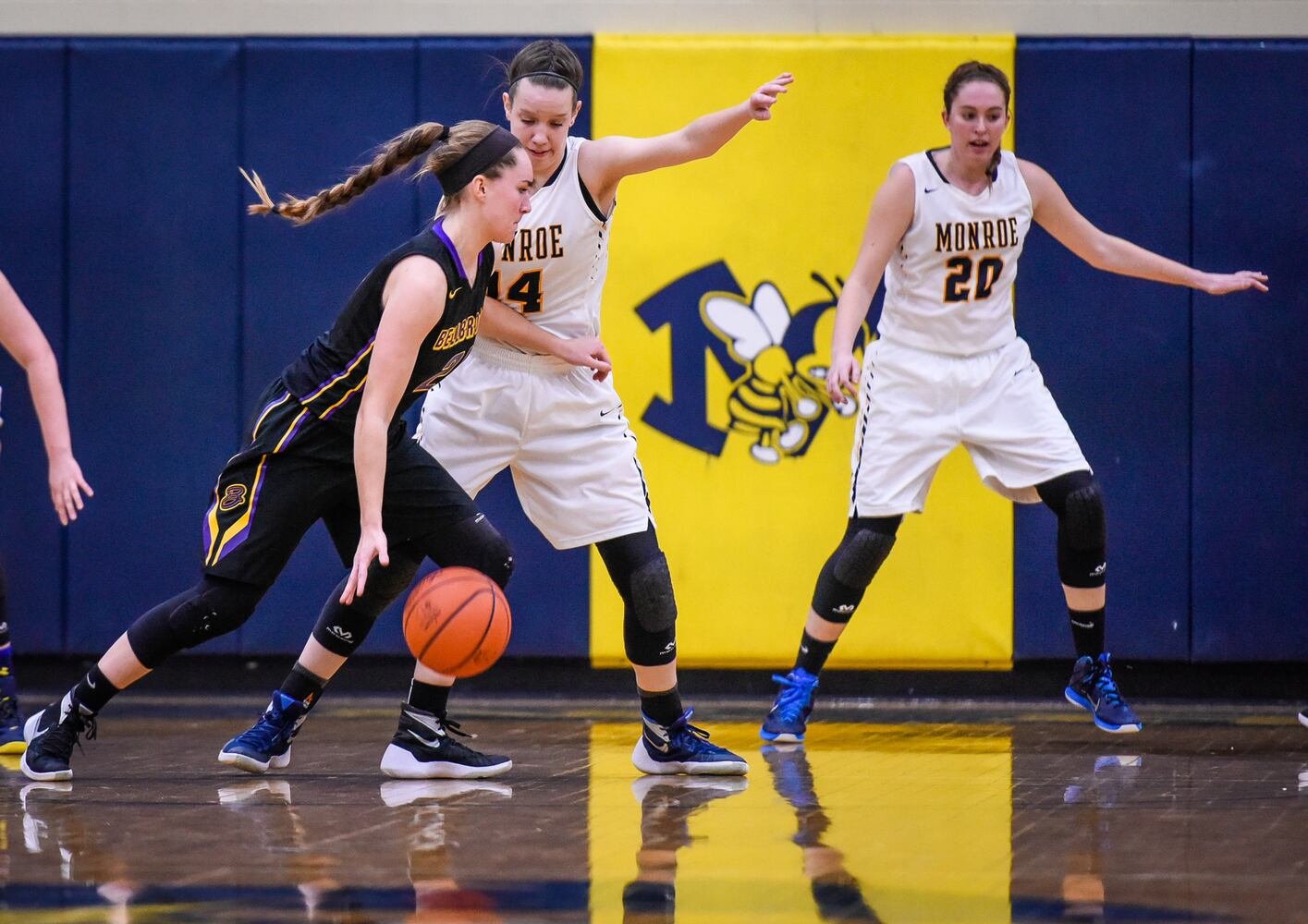 Monroe vs Bellbrook Girls Basketball