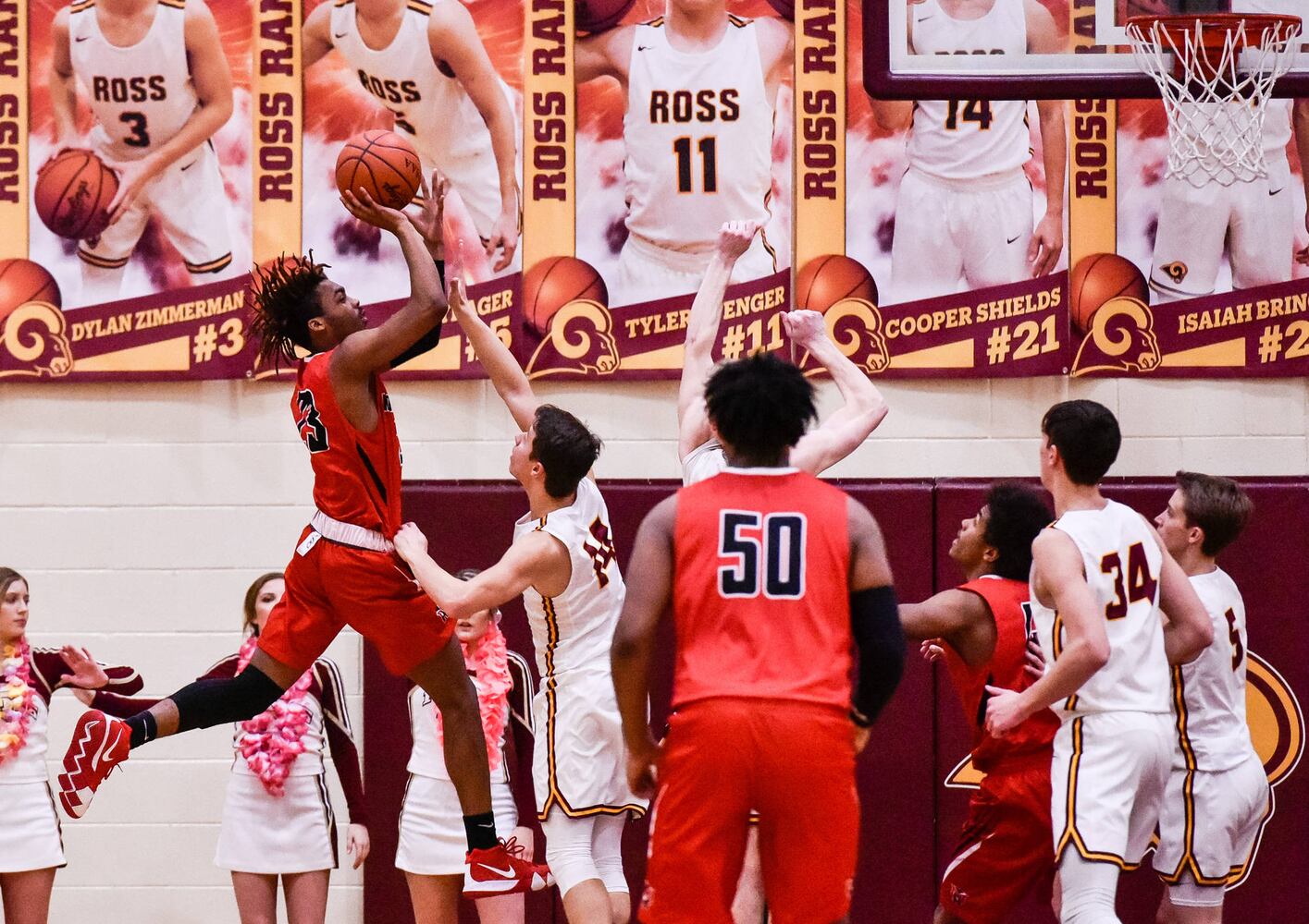 Ross vs Mt. Healthy basketball