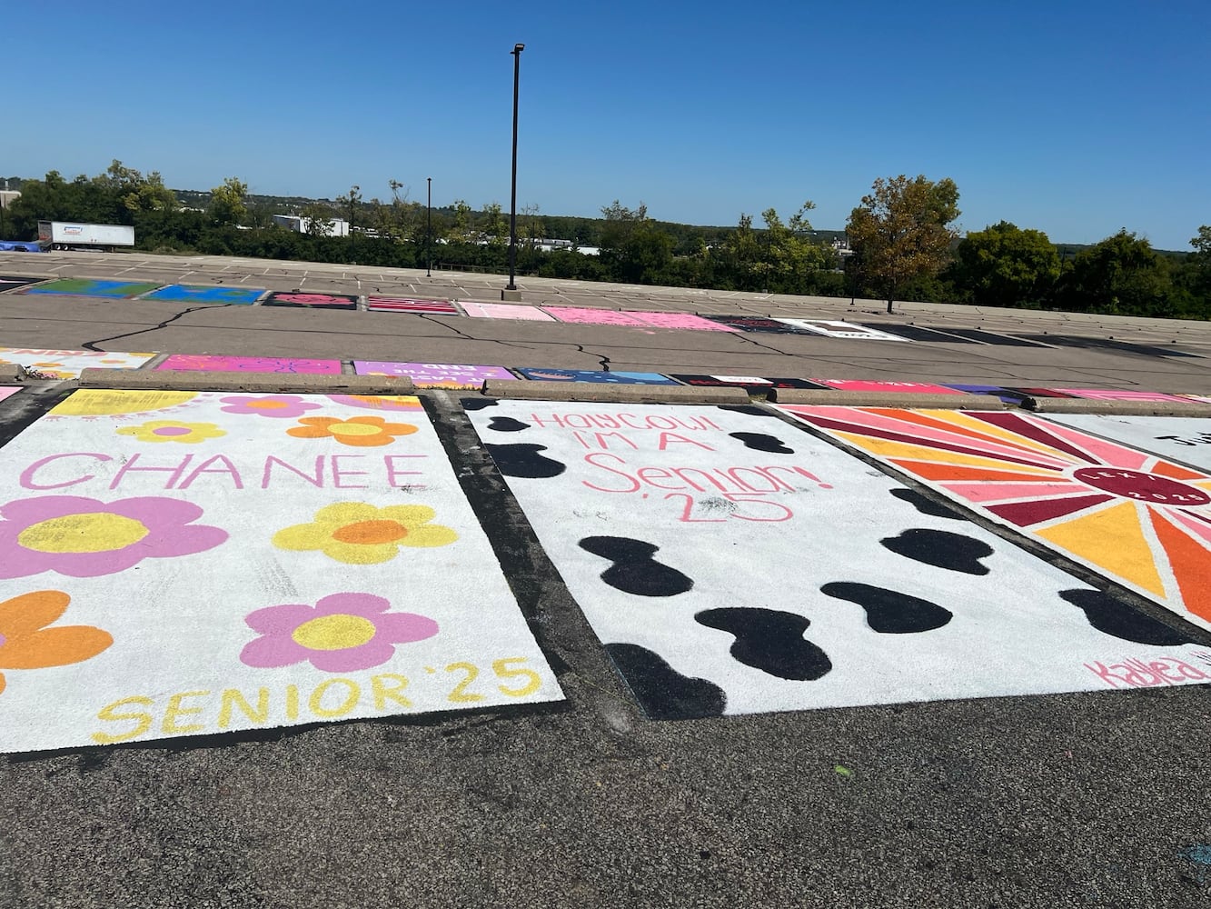 Fairfield high school senior parking spaces 