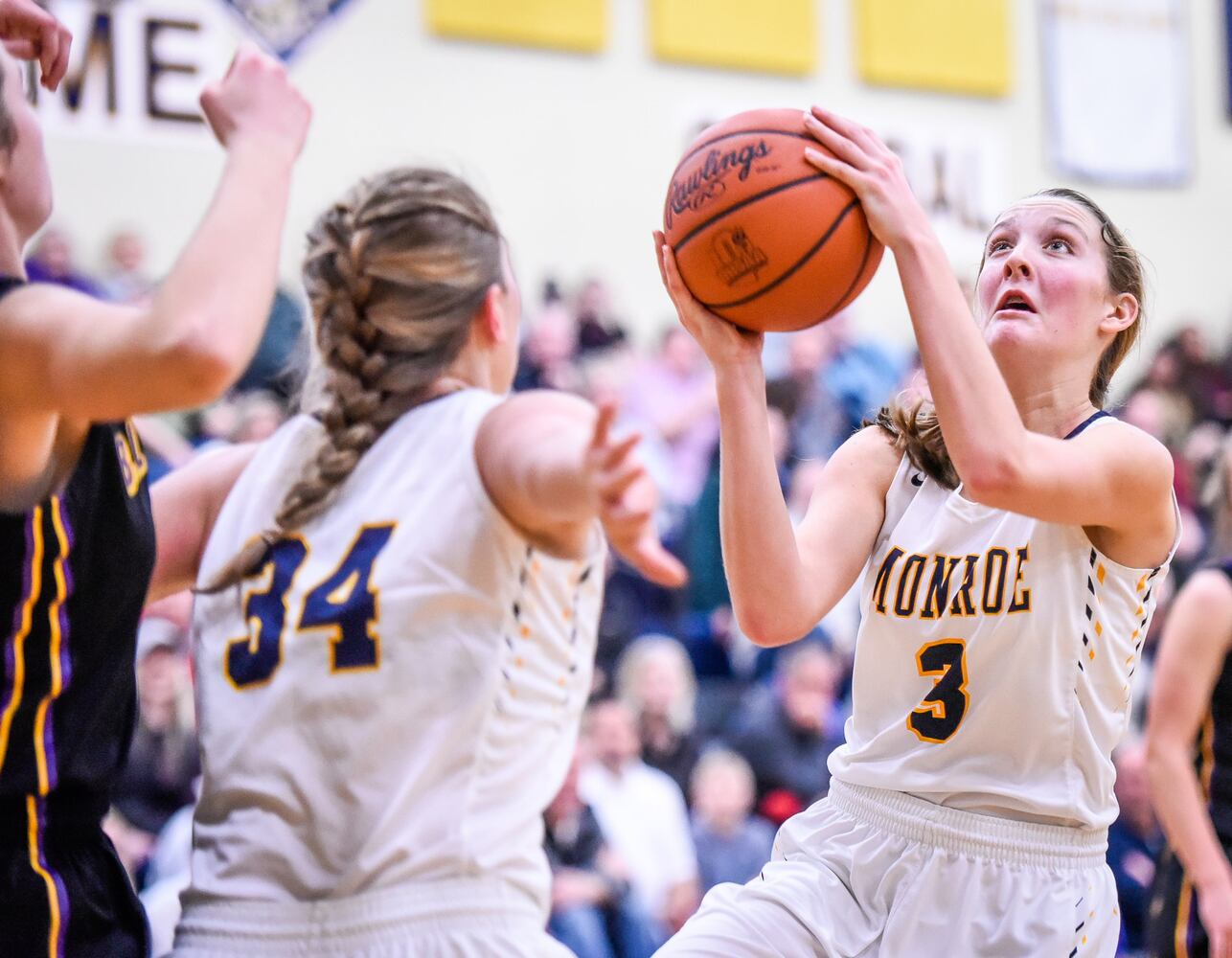 Monroe vs Bellbrook Girls Basketball