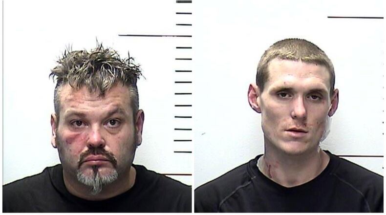 Raymond Shockley (left) and Travis Cowgill