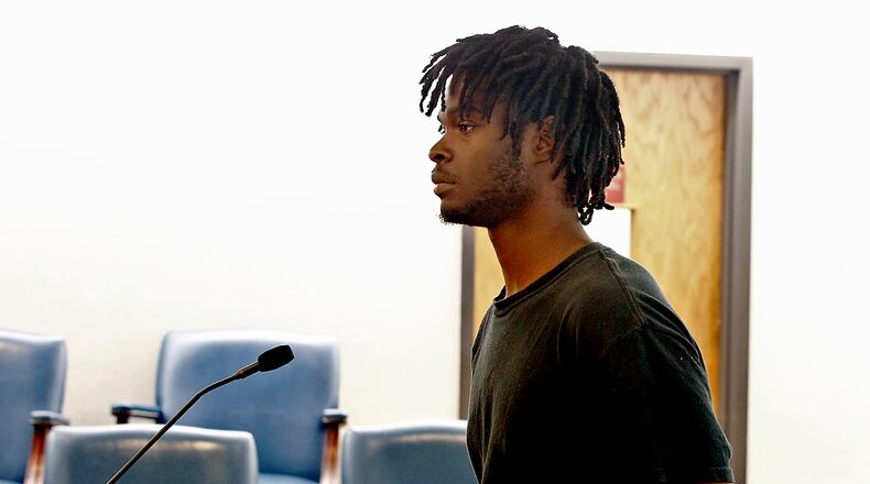 Craig Gilbreath Jr. was in Clark County Municipal Court in June following his arrest.