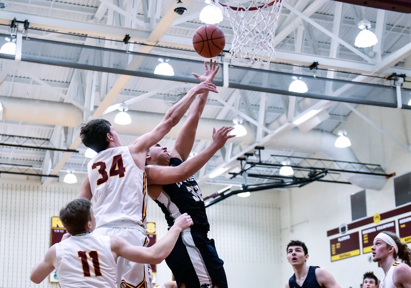 Ross vs Edgewood basketball