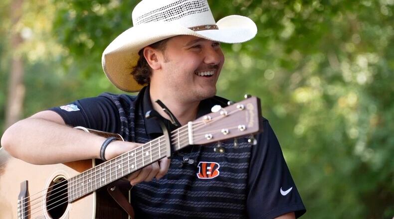 Thomas Mac was born and raised in Dayton, but moved to Nashville eight years ago to pursue his dreams in country music. WCPO/CONTRIBUTED