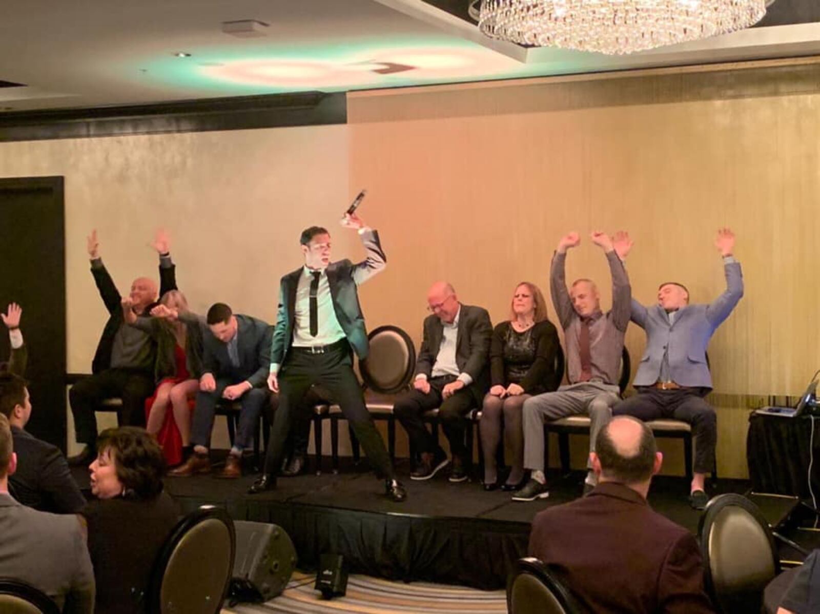 “Sleep Tight" is a Comedy Hypnosis Show with award-winning entertainer, David Anthony. it will take place at the Fairfield Community Arts Center. CONTRIBUTED