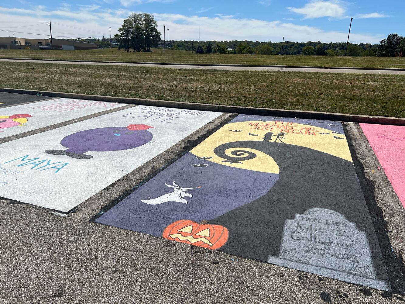 Fairfield high school senior parking spaces 