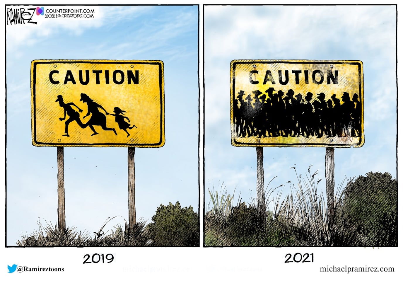 WEEK IN CARTOONS: Vaccines, immigration, spending and more