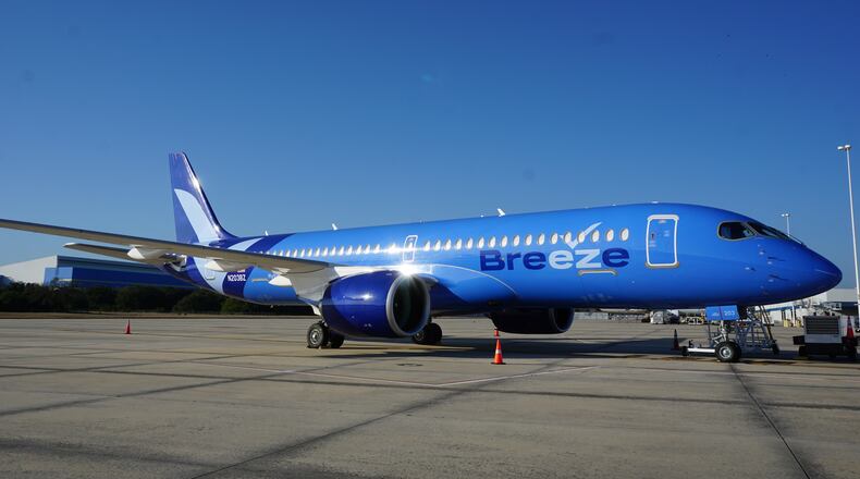Breeze Airways is adding 19 routes from Cincinnati, OH, Vero Beach, FL, and 13 existing Breeze markets. (Photo: Business Wire)