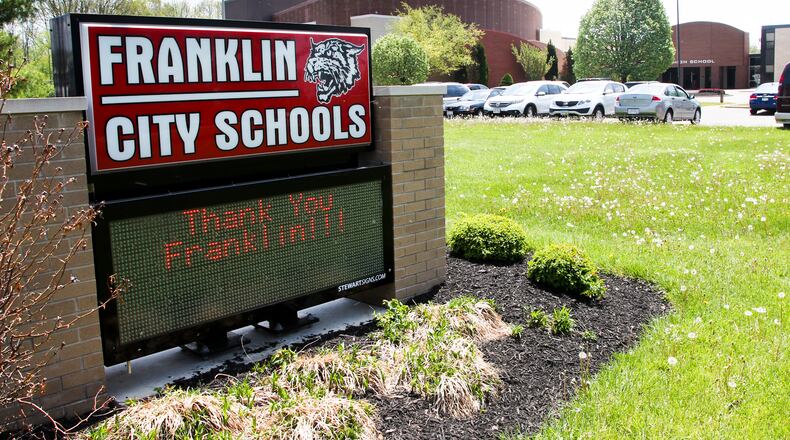 A Franklin High School student was taken into custody Tuesday for allegedly making social media threats against the school. GREG LYNCH/STAFF