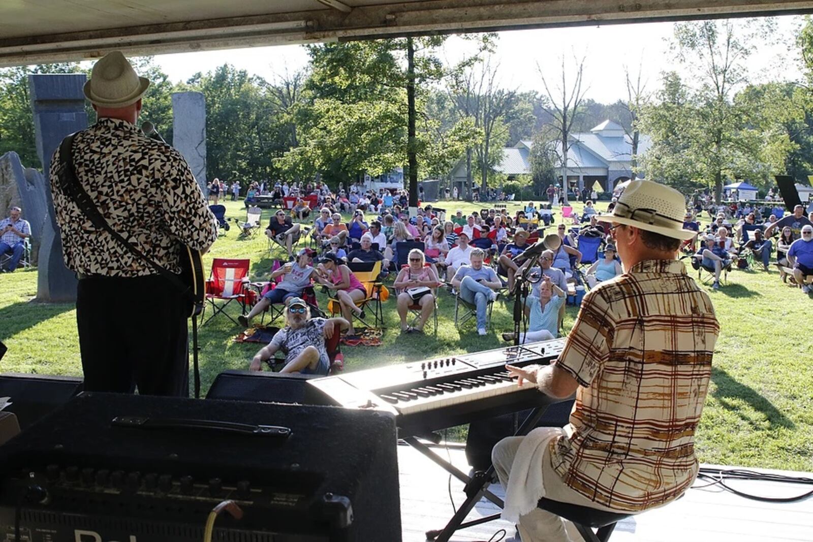 The Pyramid Hill Sculpture Park & Museum is throwing its fourth annual Blues, Brews and BBQ Festival on July 27, 2019. Pictured are scenes from a past event. (Source: Blues, Brews and BBQ)