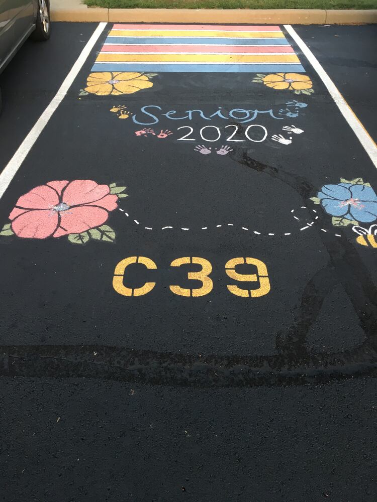 parking lot spaces