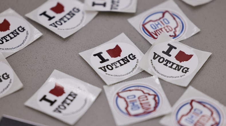 Districts in multiple Ohio counties had levy issues in the ballot May 2, 2023. NICK GRAHAM/FILE