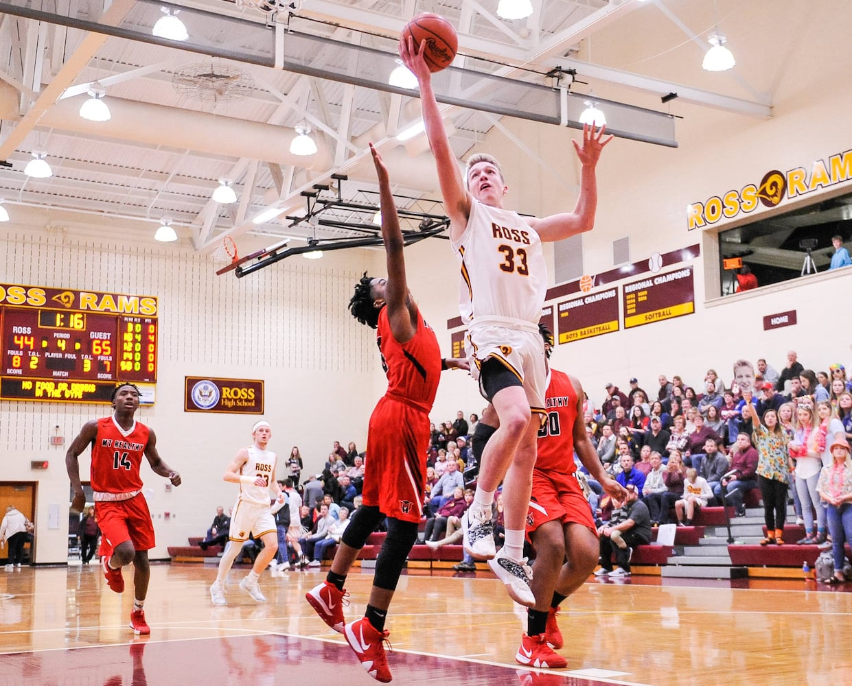 Ross vs Mt. Healthy basketball