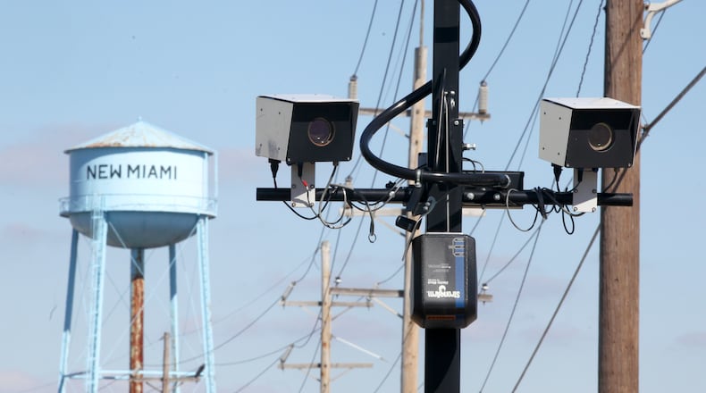 For the first time in an ongoing speed camera case, New Miami has requested that if it must repay speeders, the village wants 10 years to satisfy the $3 million debt. STAFF FILE PHOTO