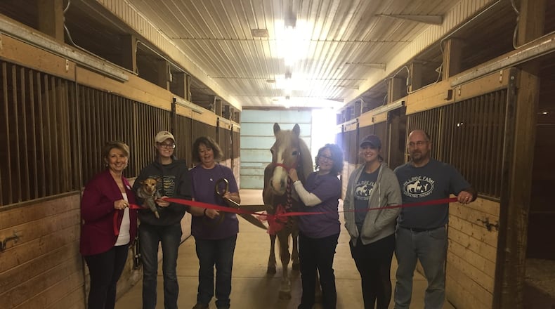 Hillside Farm Pediatric Therapy begins operation this week but received an early introduction to the community at a ribbon cutting and open house hosted by the Oxford Chamber of Commerce in April. CONTRIBUTED