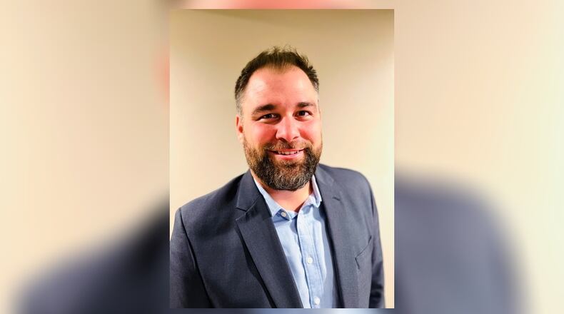 Eric Balster will begin his job as Butler County health commissioner on Nov. 29, 2021. PROVIDED