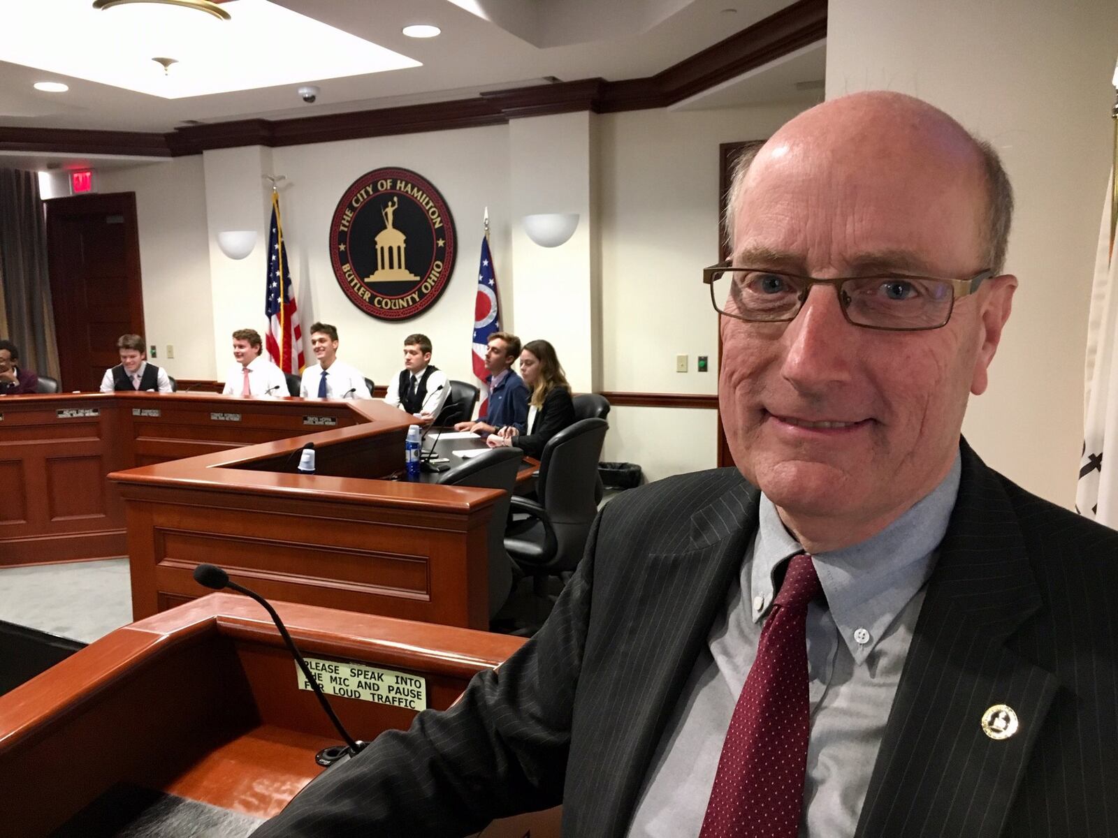 Hamilton Mayor Pat Moeller