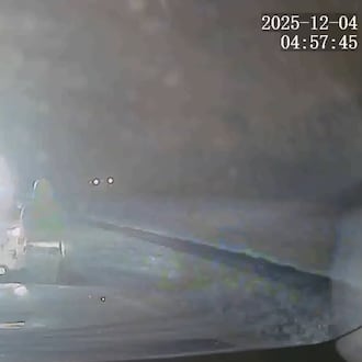 A suspect in a stabbing on Bonita Drive Thursday, Dec. 4, 2025, reportedly stole a locked Middletown Division of Police Cruiser after crawling through the window. The man was arrested in Independence, Kentucky, according to police. Photo courtesy Middletown Division of Police.