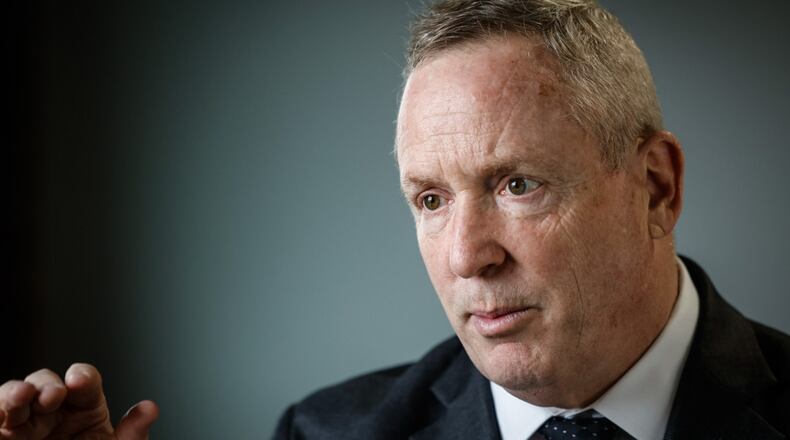 Mike Riordan is the president and CEO of Premier Health. JIM NOELKER/STAFF