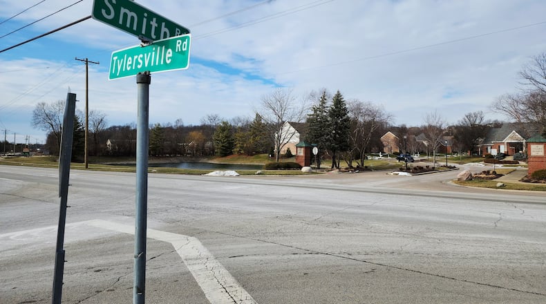 A new $401,000 traffic signal will be installed at the intersection of Tylersville and Smith roads in West Chester Twp. The price is nearly double the original estimate. STAFF