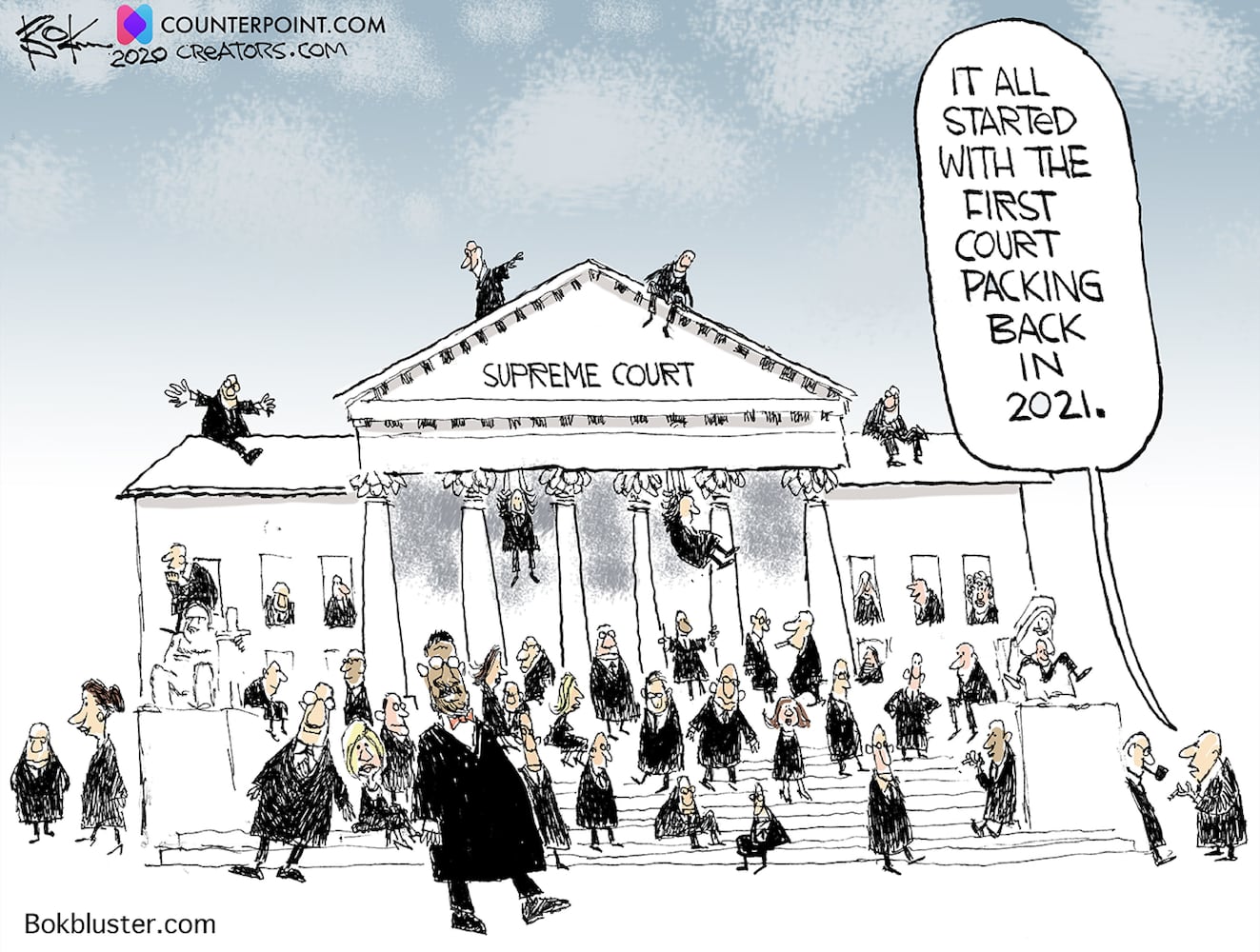 Week in cartoons: Amy Coney Barrett, the election and more