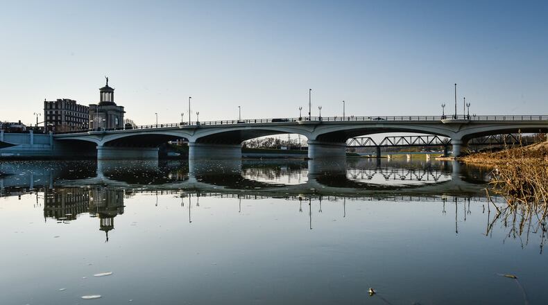 About 60 people attended a meeting Wednesday in Hamilton to give suggestions about what they would like to see happen along the city’s riverfront. NICK GRAHAM/STAFF