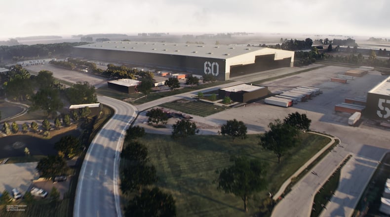 An artist's image of Anduril's planned facility in Pickaway County. Contributed.