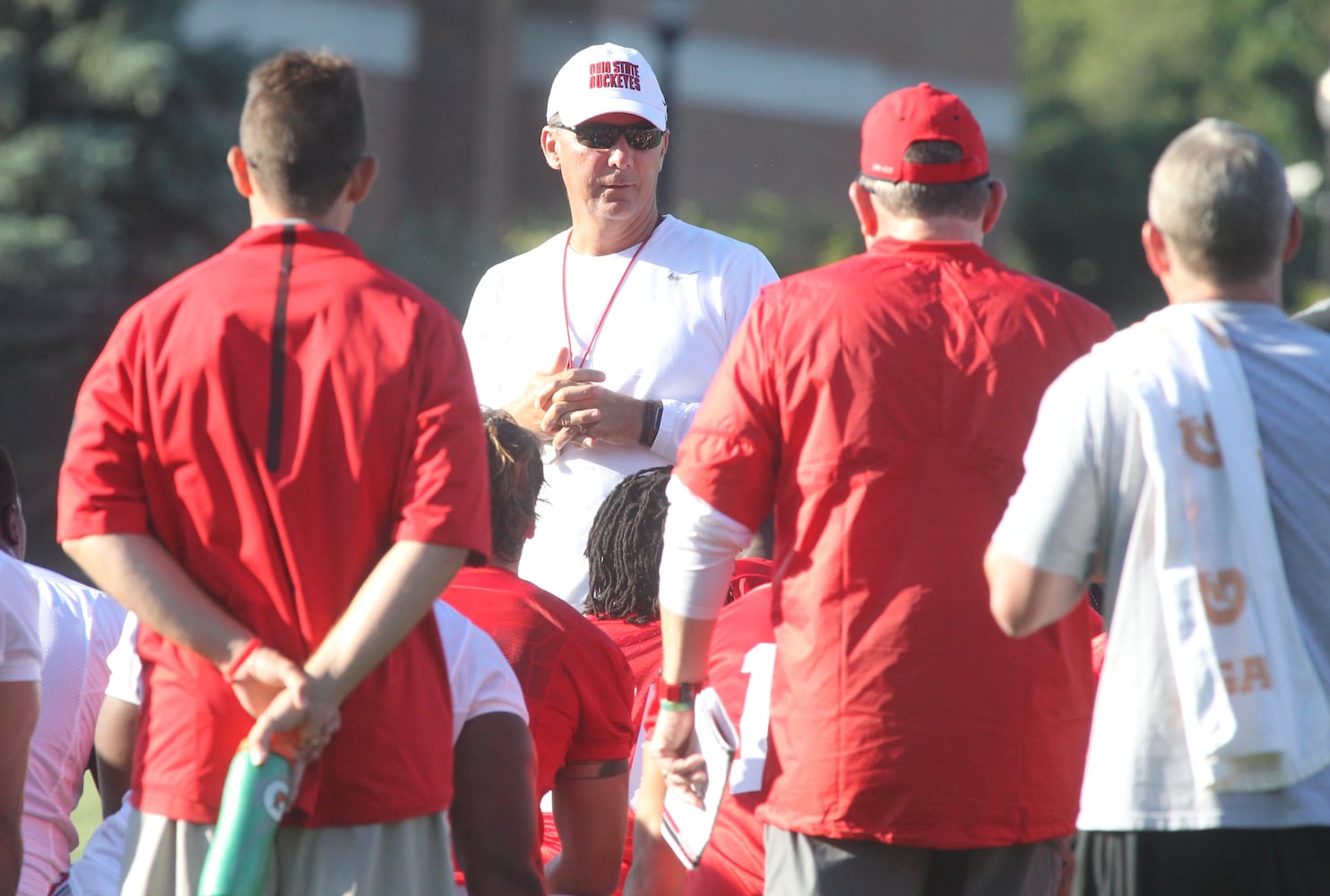 Ohio State freshmen begin practice