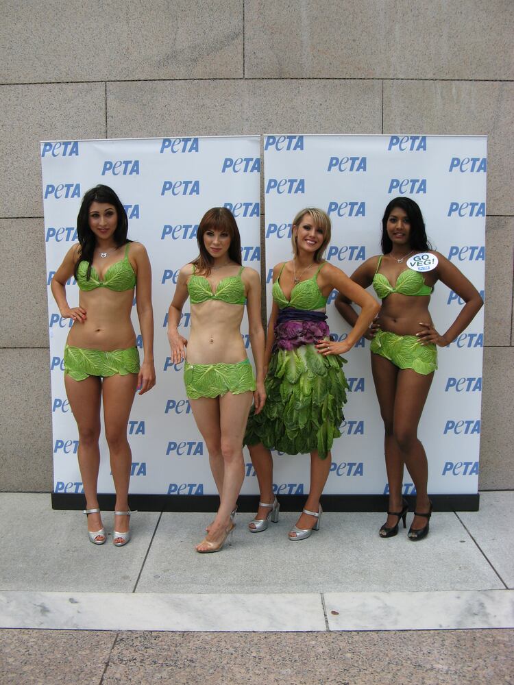 PETA Model Show Vegan Is Sexy