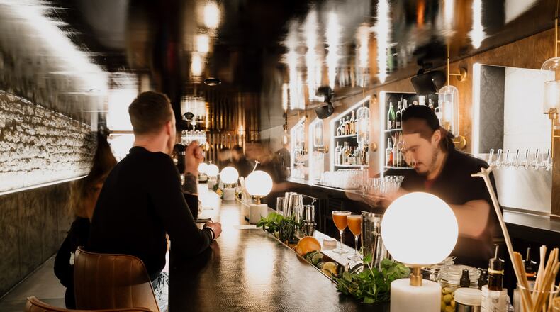 Tender Mercy, a new cocktail bar at 607 E. Third St. in Dayton, plans to hold a grand opening March 12. CARRS & CO. PHOTOGRAPHY HOUSE