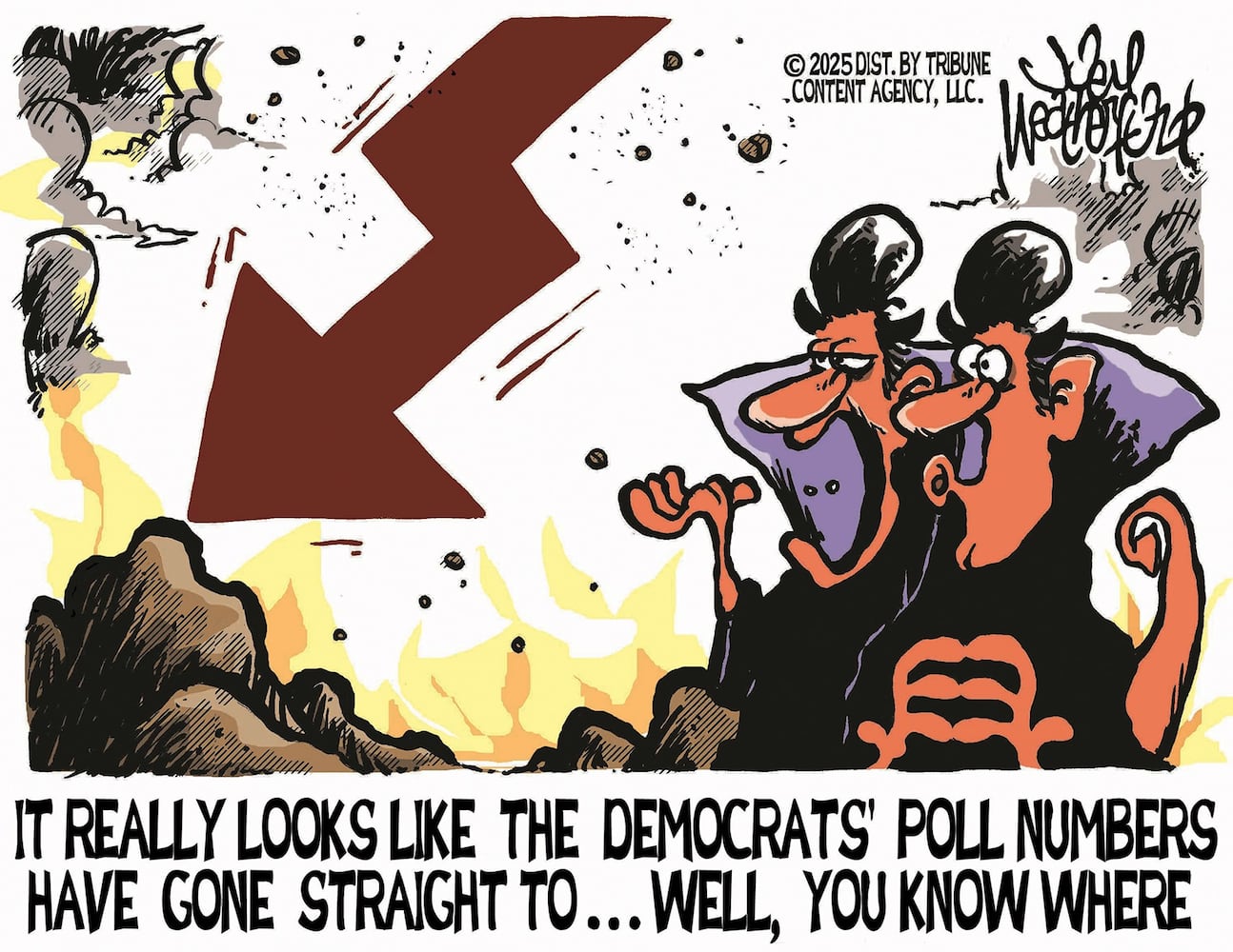 CARTOONS: Joey Weatherford, May 11, 2025
