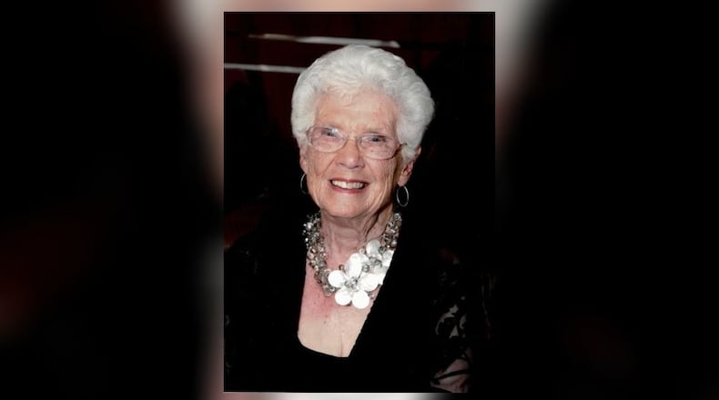 Jane Robinson, of Monroe, was the first female stock broker in the area. She died Jan. 6. She was 101. SUBMITTED PHOTO