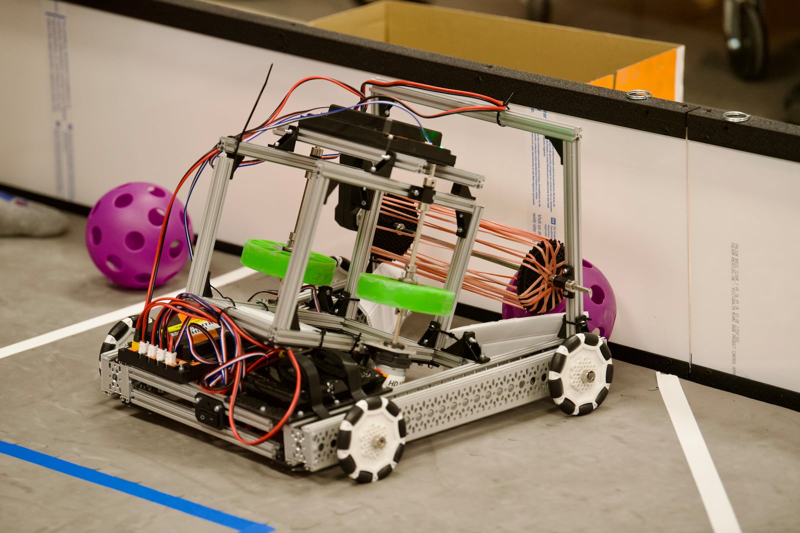 A first-year robotics class at Middletown High School has proven popular as students have begun competing in regional and state contests. No trophies yet, but the physics teacher who is running the new class said students are passionate about their learning as they construct complex robots from scratch. (Provided)