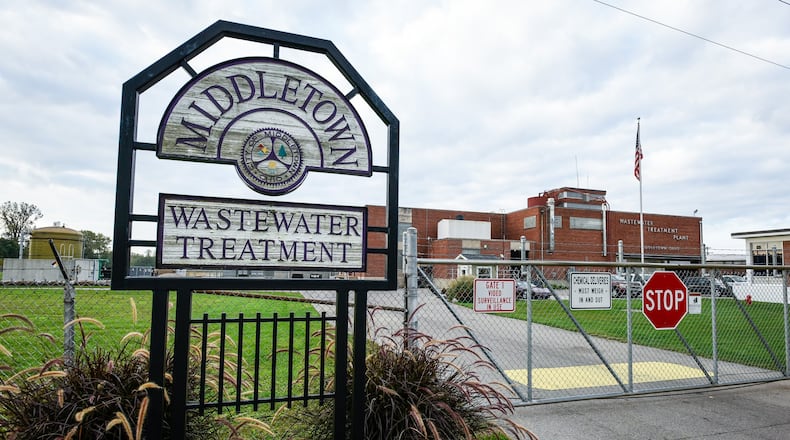 Middletown City Council on May 16 approved an emergency ordinance to fund repairs to a portion of the city’s north interceptor sewer line that collapsed. NICK GRAHAM/STAFF