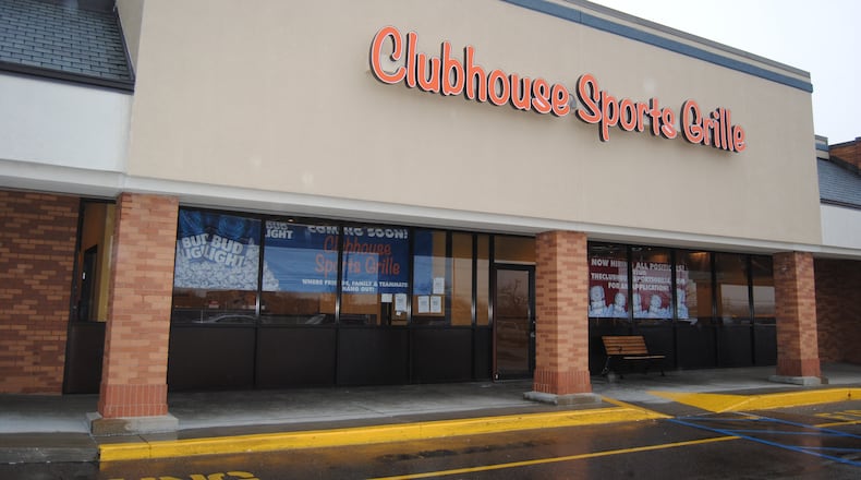 Clubhouse Sports Grille will open the first week of March at 8188 Princeton-Glendale Road, West Chester Twp., the former site of Willie’s Sports Café, which closed in January 2016. ERIC SCHWARTZBERG/STAFF