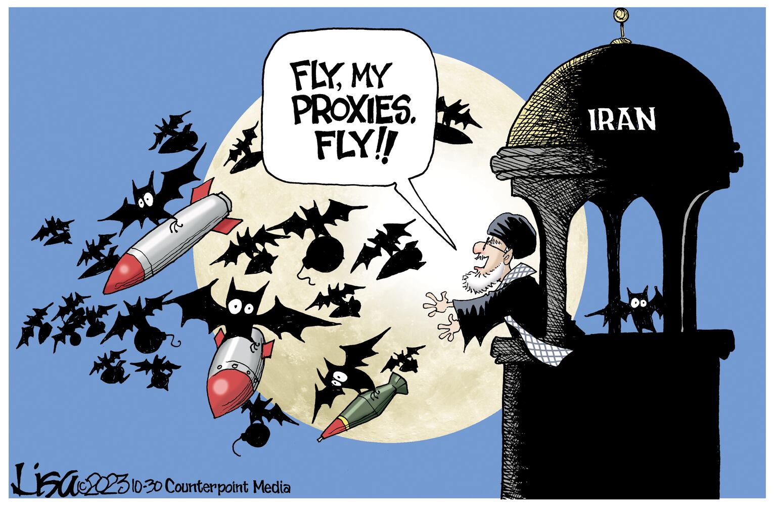 CARTOONS: Lisa Benson, Nov. 1, 2023
