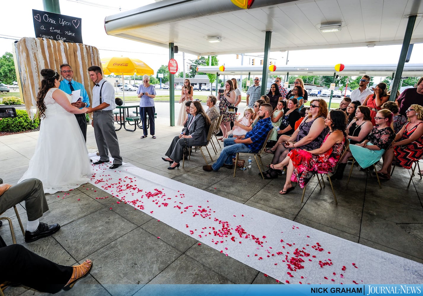 Sonic Drive-In Wedding