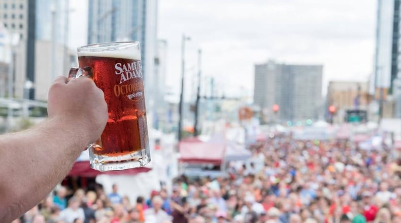 Oktoberfest Zinzinnati in downtown Cincinnati on Sept. 21-23.