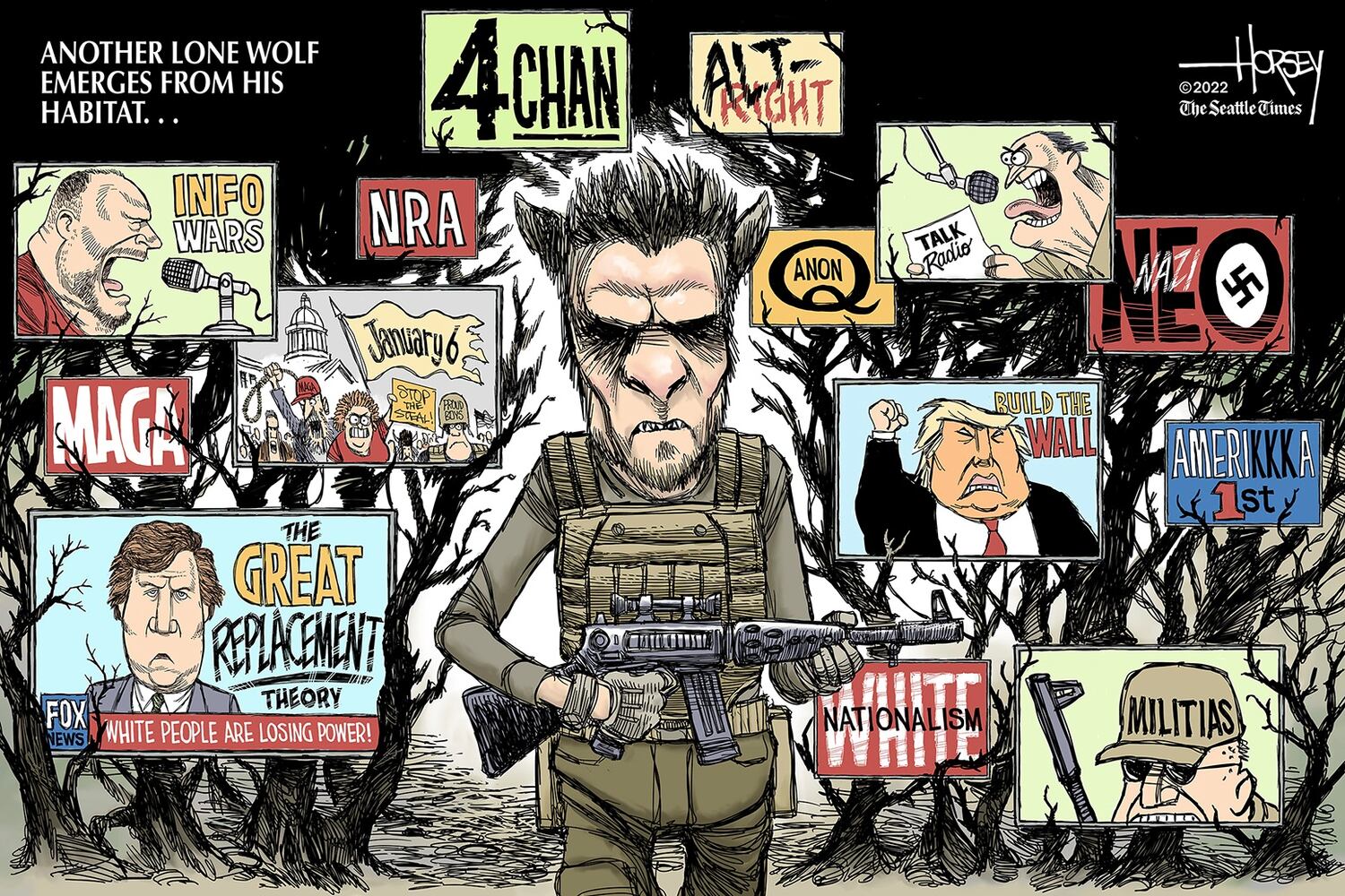 WEEK IN CARTOONS: Buffalo shooting, baby formula shortage and more
