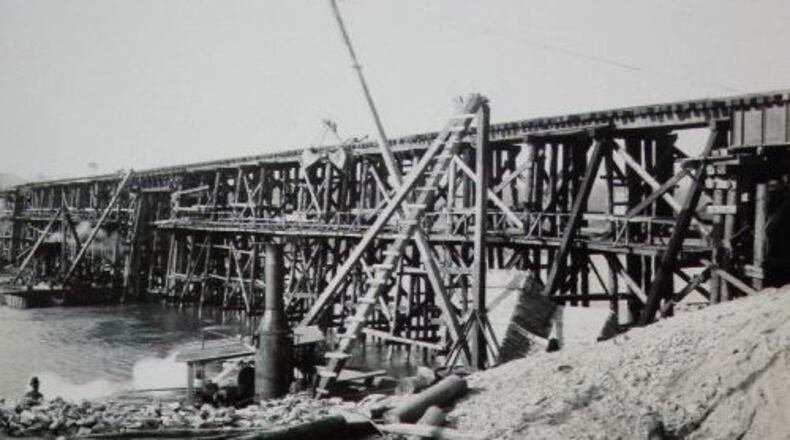 The beginnings of the flood control program in 1918 will be one of the topics covered by historian Richard O Jones during a Feb. 1 talk at Miami University Hamilton.