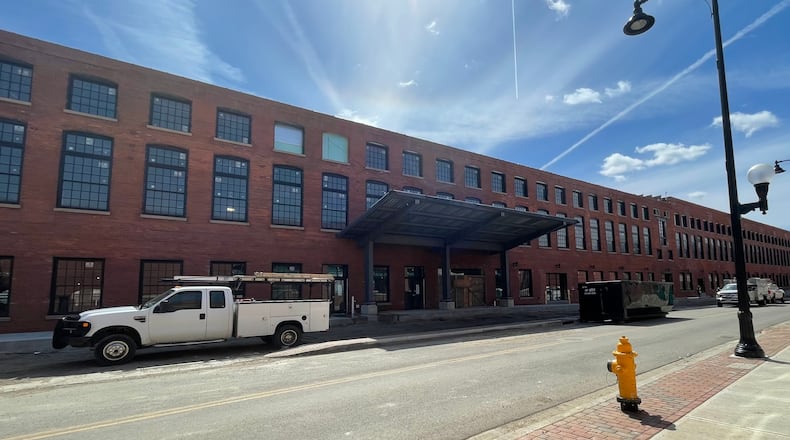 The 233-room Warehouse Hotel at Spooky Nook Sports Champion Mill in Hamilton is now taking reservations. MICHAEL D. PITMAN/FILE