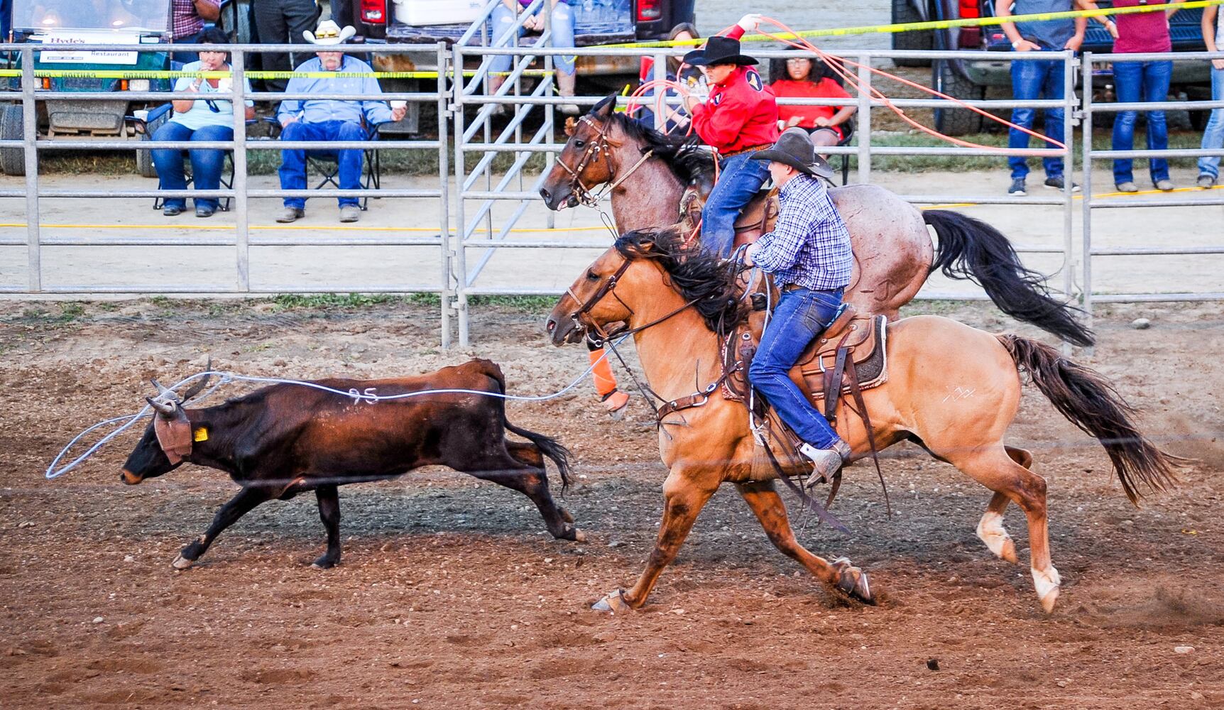 Broken Horn Rodeo closes out the night Wednesday at the Butler County Fair