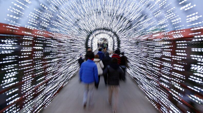 The Cincinnati Zoo & Botanical Garden’s annual PNC Festival of Lights begins Nov. 17.