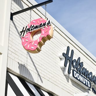 Holtman’s Donuts is now open in the Streets of West Chester on Civic Centre Boulevard in West Chester Twp. NICK GRAHAM/STAFF