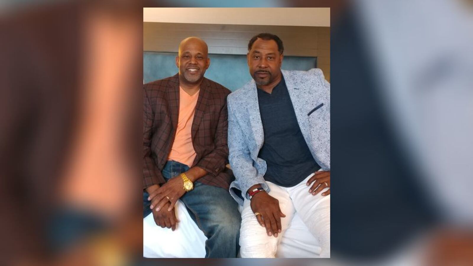 Arthur Johnson, left, received a kidney from his brother, U.D. Johnson, 30 years ago. The two Middletown High School graduates have remained extremely close. SUBMITTED PHOTO