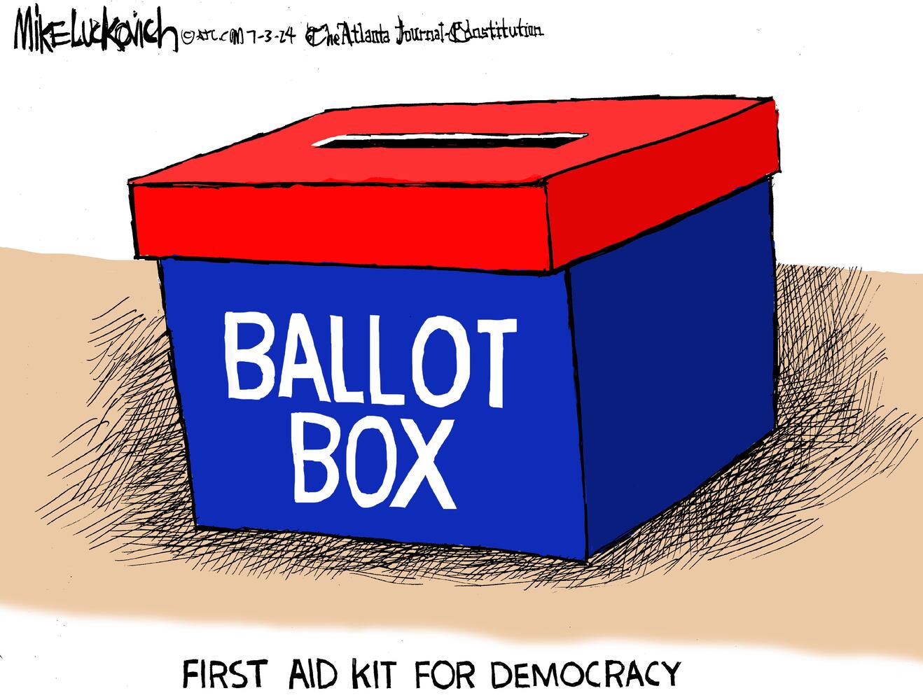 CARTOONS: Mike Luckovich, July 7, 2024