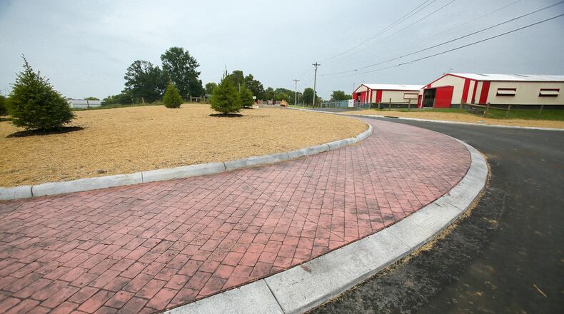 Butler County’s newest roundabout, at Yankee and Princeton roads in Liberty Twp. opened Sept. 22, ahead of schedule, according to the Engineer’s Office. GREG LYNCH / STAFF
